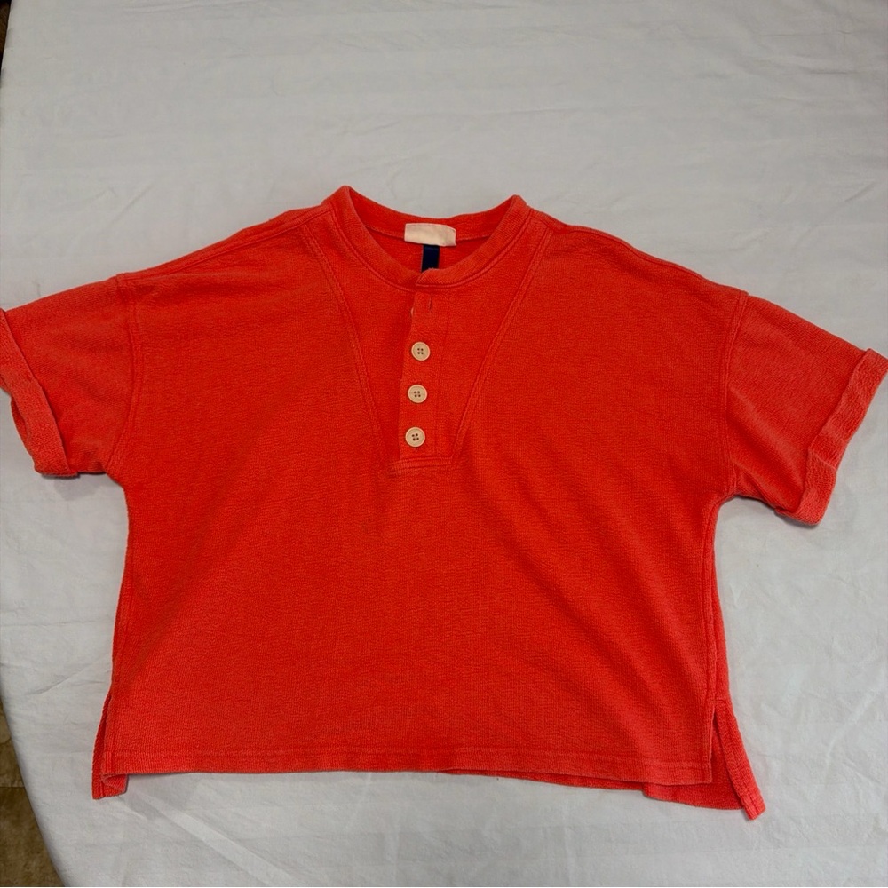 Universal Thread women’s Bright orange Button-Down Shirt